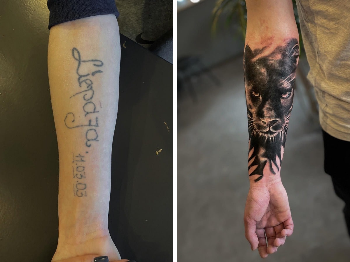 Awesome Tattoo Cover-Ups (17 pics) Awesome Tattoo Cover-Ups (17 pics)