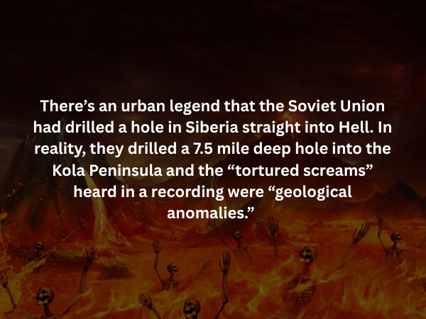 Creepy Facts (15 pics) Creepy Facts (15 pics)