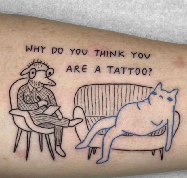Weird Tattoos (25 pics) Weird Tattoos (25 pics)
