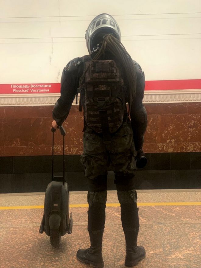 Strange People In The Subway (19 pics) Strange People In The Subway (19 pics)