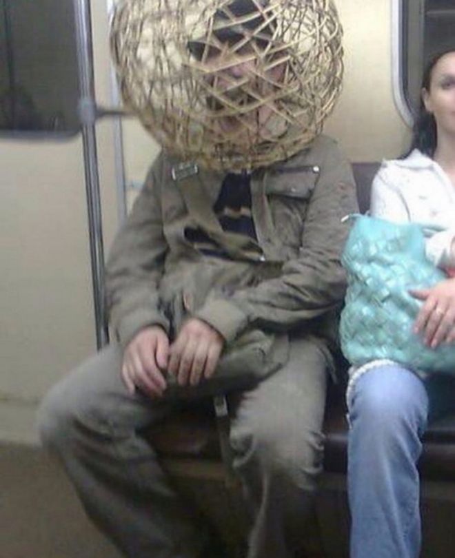 Strange People In The Subway (19 pics) Strange People In The Subway (19 pics)