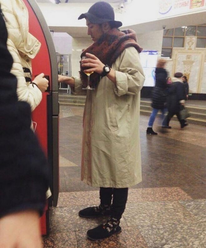 Strange People In The Subway (19 pics) Strange People In The Subway (19 pics)