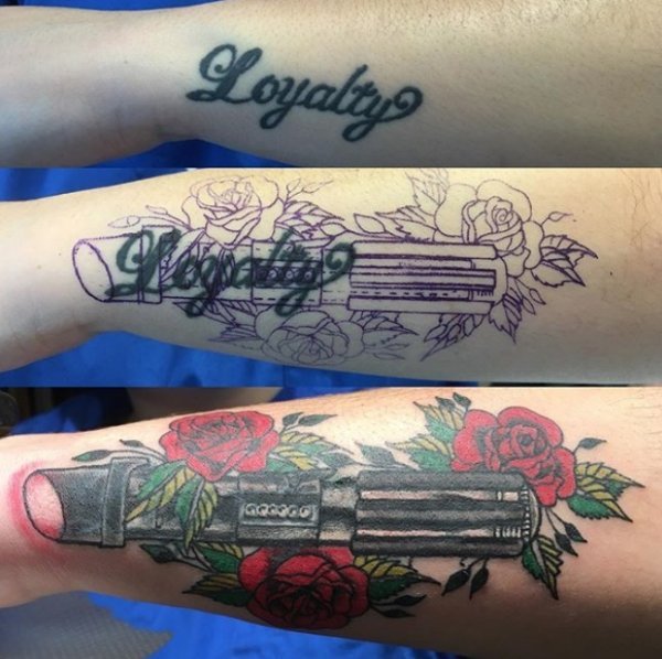 Awesome Tattoo Cover-Ups (23 pics)
