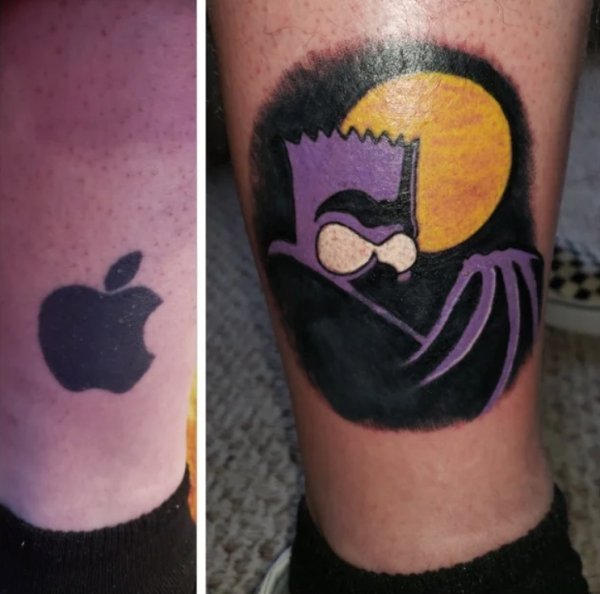 Awesome Tattoo Cover-Ups (23 pics)