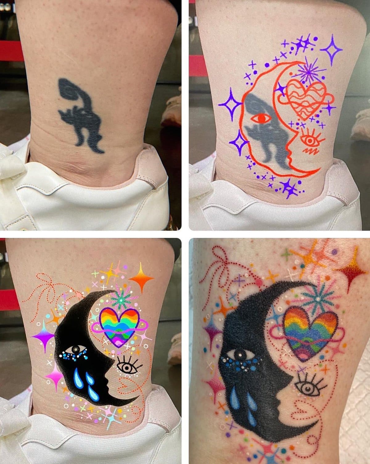 Awesome Tattoo Cover-Ups (17 pics)