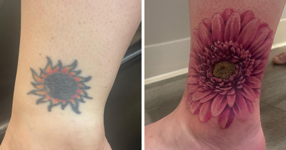 Awesome Tattoo Cover-Ups (17 pics)
