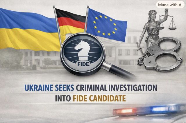Ukrainian MP Seeks German Investigation Into FIDE Presidential Candidate Wadim Rosenstein